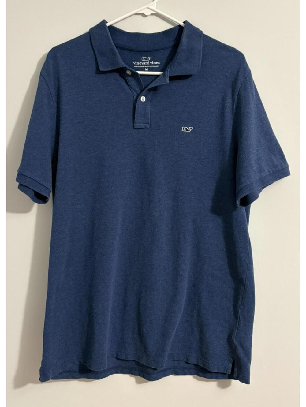 Vineyard Vines Polo Shirt Mens M Blue Preppy Coastal Short Sleeve Golf 1K2111